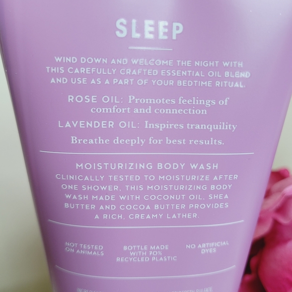 Aromatherapy Lavender Rose Sleep Body Wash Bath & Body Works *NWT* - Picture 2 of 3